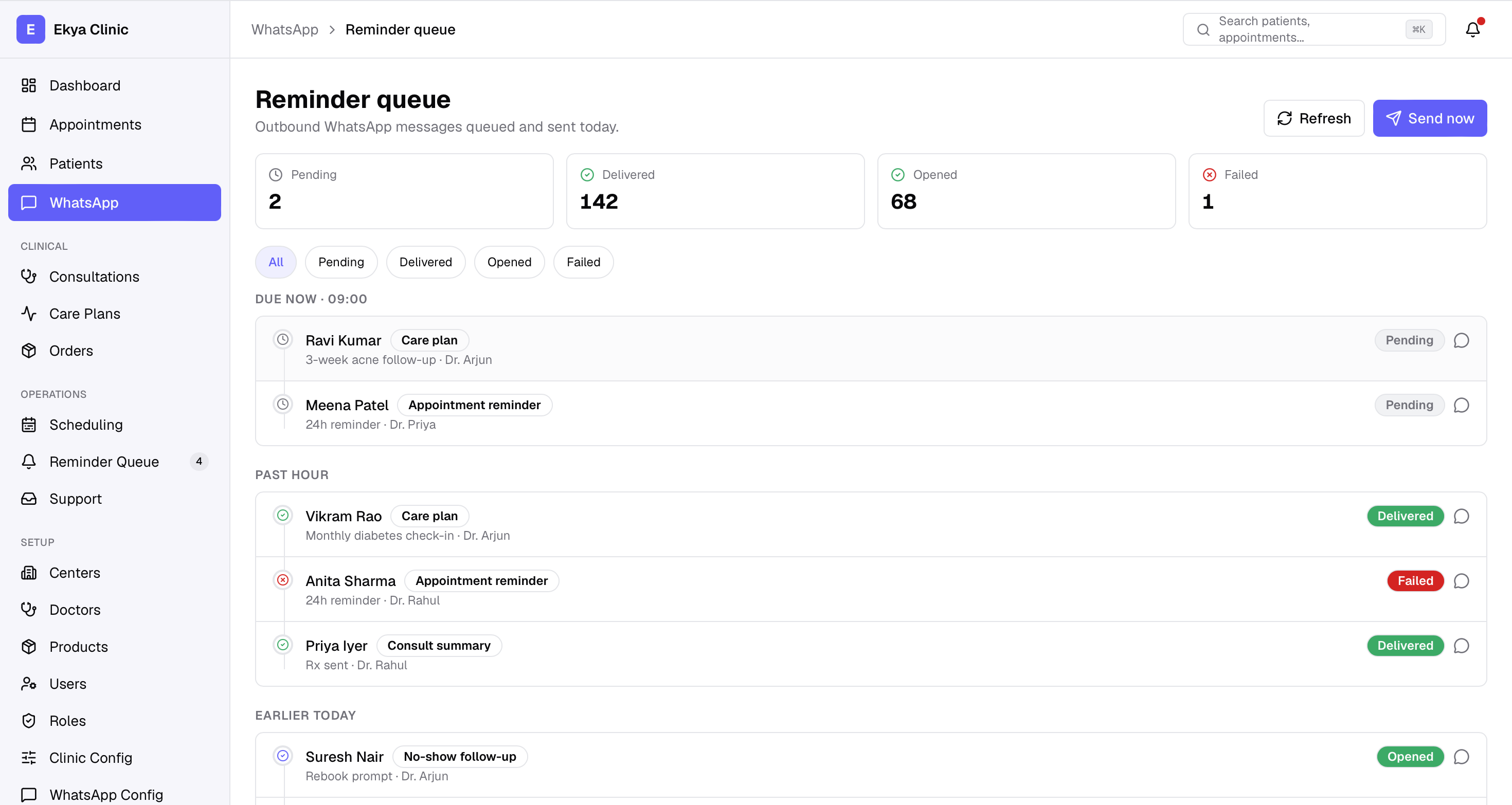 Dokya appointment booking wizard